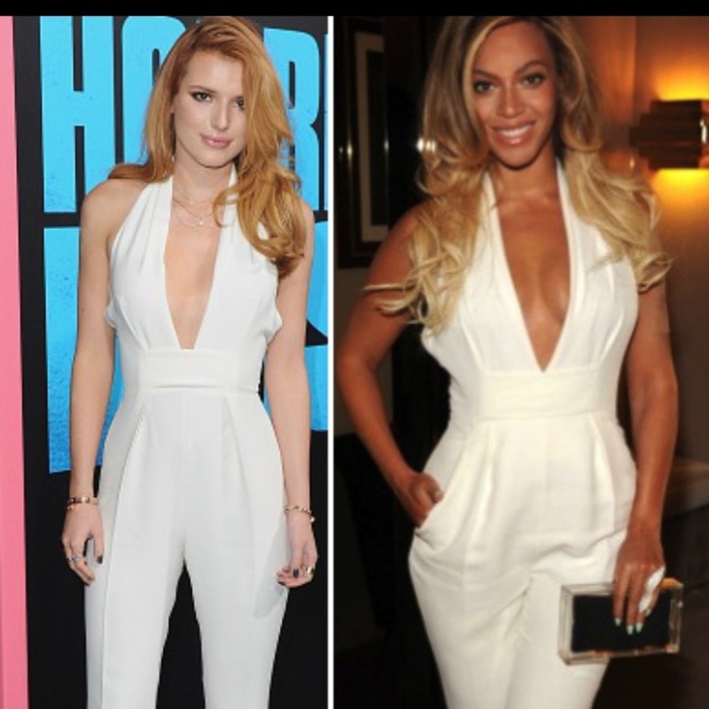 Gucci Jumpsuit Halter-neck White Silk Brand New!!